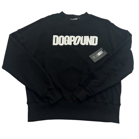 Dogpound Crewneck in Black - Picture 1 of 4